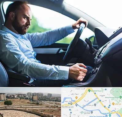 آموزش رانندگی پایه یک در کوی وحدت شیراز 