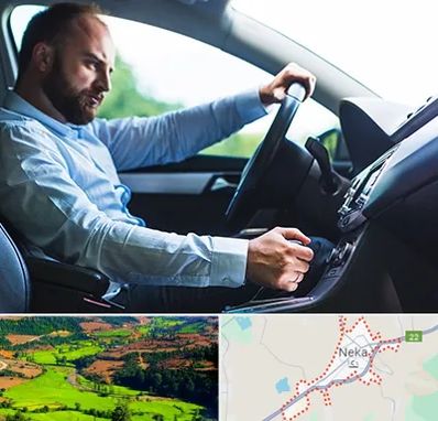 آموزش رانندگی پایه یک در نکا