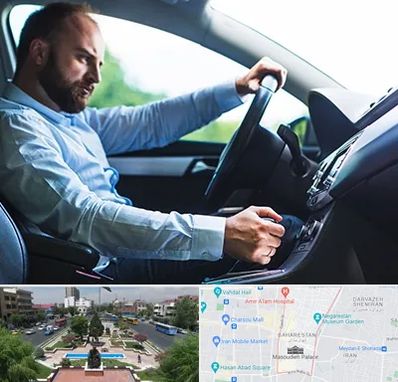 آموزش رانندگی پایه یک در بهارستان 