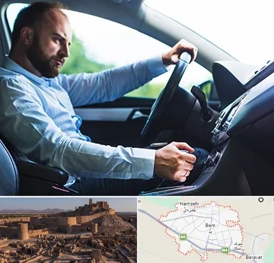 آموزش رانندگی پایه یک در بم