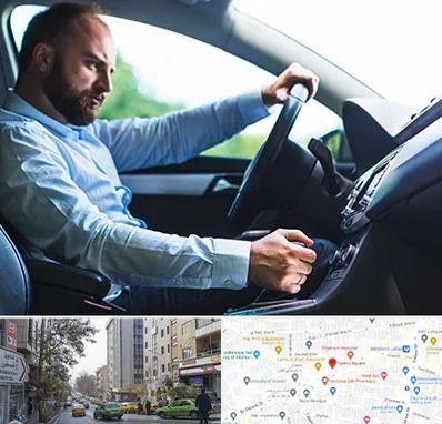 آموزش رانندگی پایه یک در فاطمی 