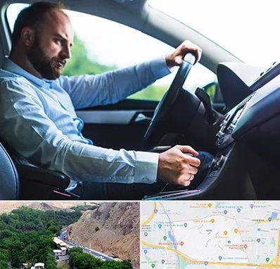 آموزش رانندگی پایه یک در کن 