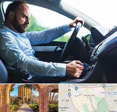 آموزش رانندگی پایه یک در شهر ری