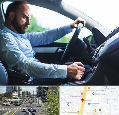 آموزش رانندگی پایه یک در ستاری 