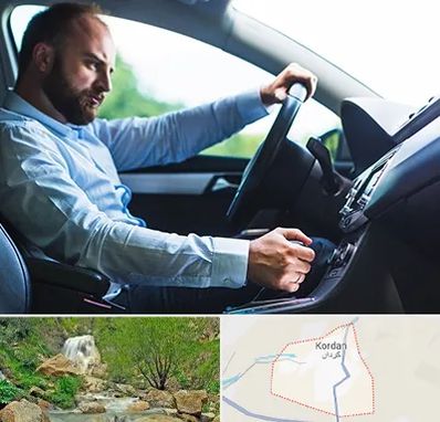 آموزش رانندگی پایه یک در کردان