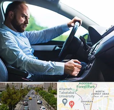 آموزش رانندگی پایه یک در شهران 
