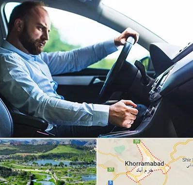 آموزش رانندگی پایه یک در خرم آباد