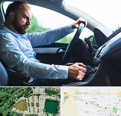 آموزش رانندگی پایه یک در وکیل آباد مشهد 