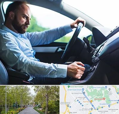 آموزش رانندگی پایه یک در قدوسی غربی شیراز 