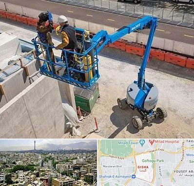 اجاره بالابر در گیشا 