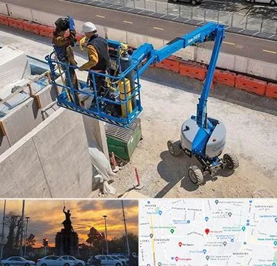 اجاره بالابر در میدان حر 