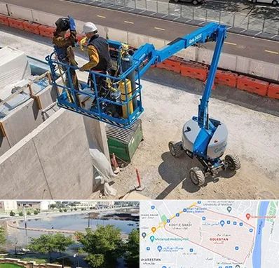 اجاره بالابر در گلستان اهواز 