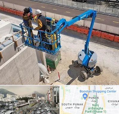 اجاره بالابر در پونک 