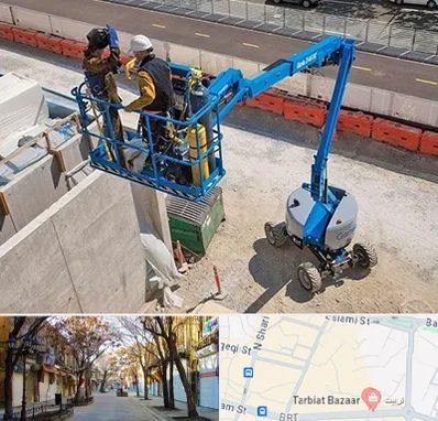 اجاره بالابر در تربیت تبریز