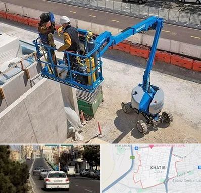 اجاره بالابر در خطیب تبریز