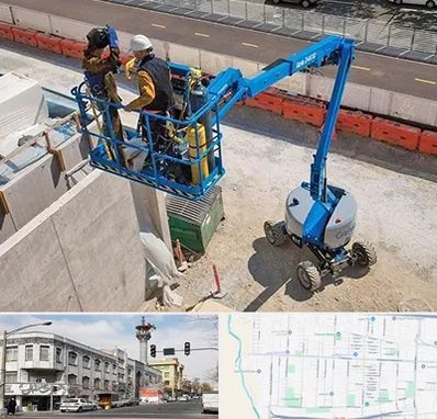 اجاره بالابر در 17شهریور