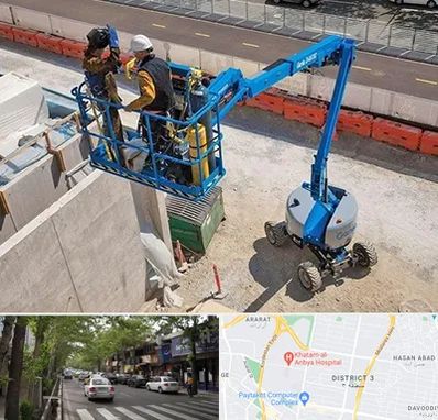 اجاره بالابر در ظفر 