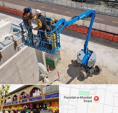 اجاره بالابر در 15 خرداد