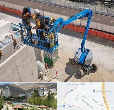 اجاره بالابر در شهر زیبا 