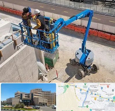 اجاره بالابر در صیاد شیرازی مشهد 