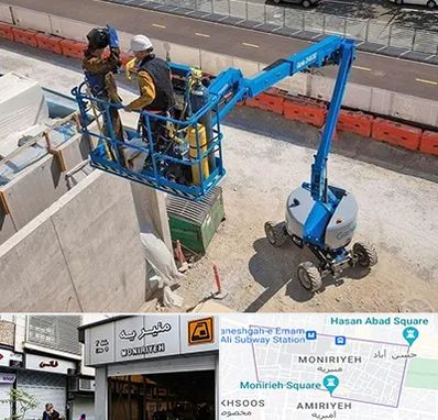 اجاره بالابر در منیریه 