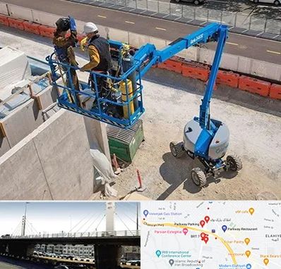 اجاره بالابر در پارک وی 