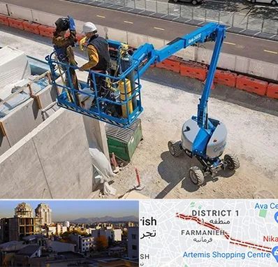 اجاره بالابر در فرمانیه 