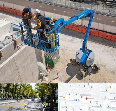 اجاره بالابر در میرداماد 