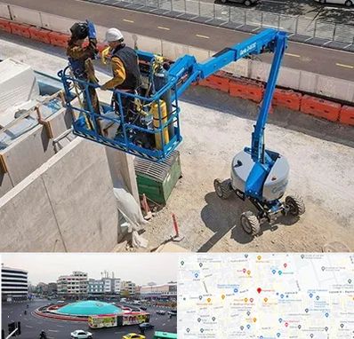 اجاره بالابر در میدان انقلاب 