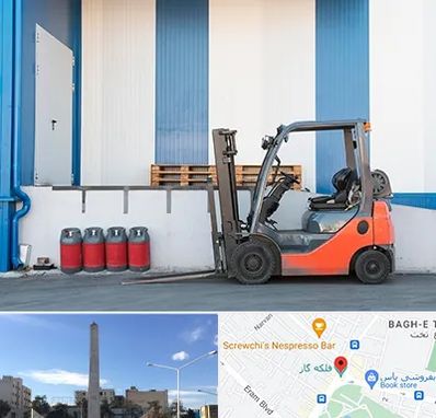 اجاره لیفتراک در فلکه گاز شیراز 