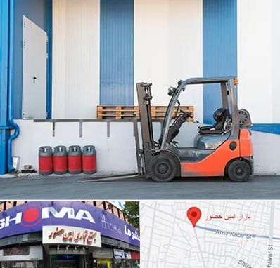 اجاره لیفتراک در امین حضور