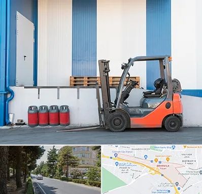 اجاره لیفتراک در مهرویلا کرج 