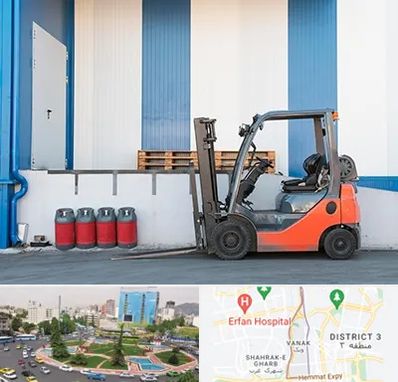 اجاره لیفتراک در ونک 