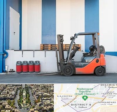 اجاره لیفتراک در نارمک