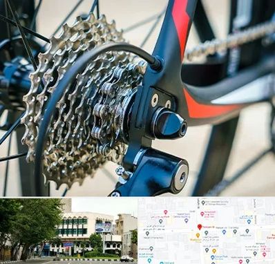 فروش قطعات دوچرخه در طالقانی 