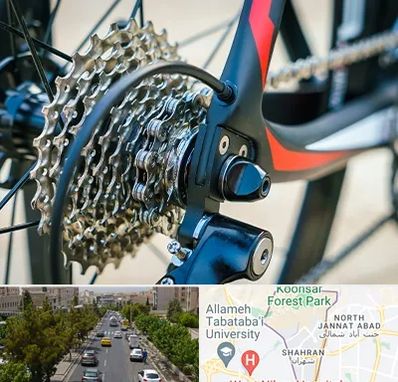فروش قطعات دوچرخه در شهران 