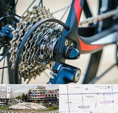 فروش قطعات دوچرخه در مرکز تهران