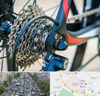 فروش قطعات دوچرخه در گلشهر کرج 