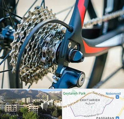 فروش قطعات دوچرخه در اختیاریه 