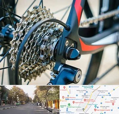 فروش قطعات دوچرخه در شریعتی 