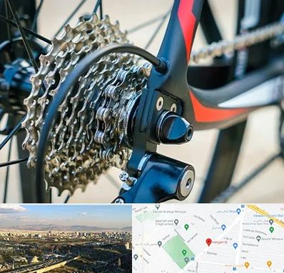 فروش قطعات دوچرخه در هنگام 