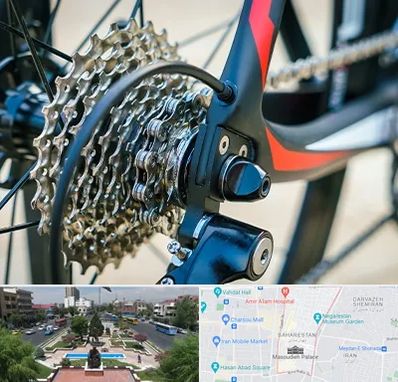 فروش قطعات دوچرخه در بهارستان 