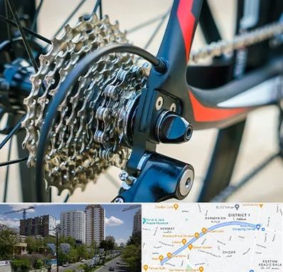 فروش قطعات دوچرخه در اندرزگو 