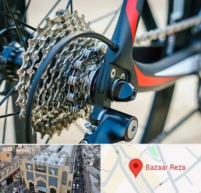 فروش قطعات دوچرخه در بازار رضا مشهد