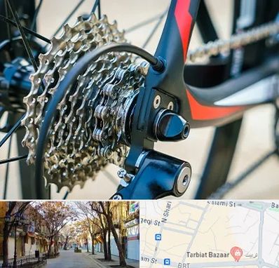 فروش قطعات دوچرخه در تربیت تبریز