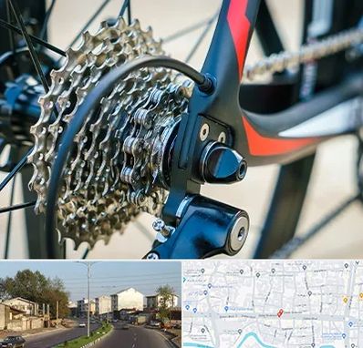 فروش قطعات دوچرخه در ضیابری رشت 