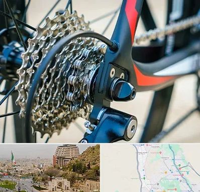 فروش قطعات دوچرخه در فرهنگ شهر شیراز 