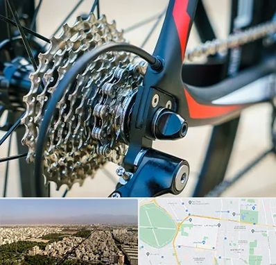 فروش قطعات دوچرخه در نازی آباد 