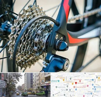 فروش قطعات دوچرخه در فاطمی 