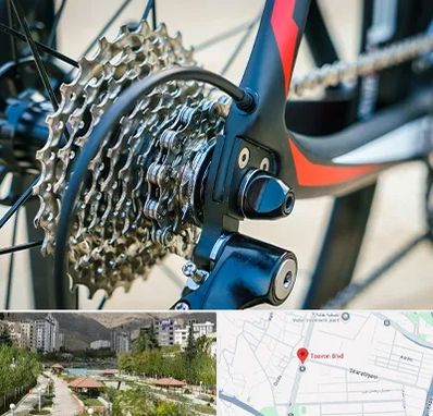 فروش قطعات دوچرخه در بلوار تعاون